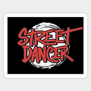 Street Dance Graffiti Magnet